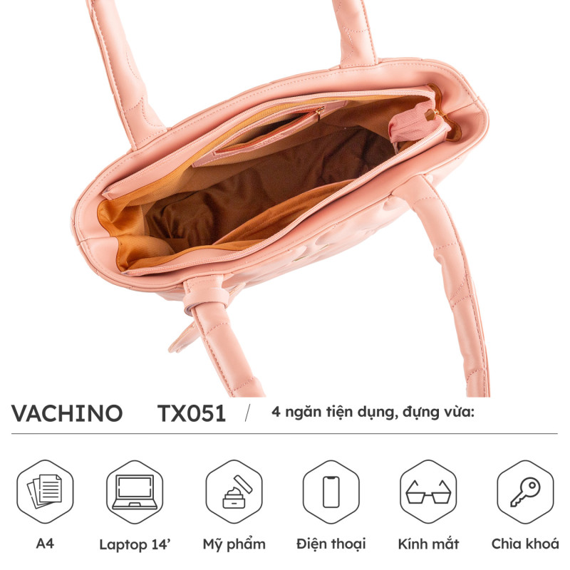 Chụp ảnh túi xách công sở  nữ Vachino