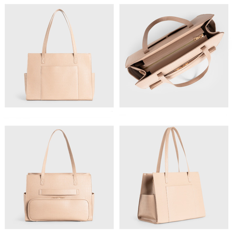 Bộ ảnh chụp túi xách với model